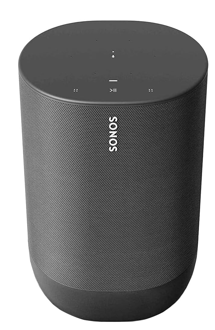 SONOS Move ポータブルスマートスピーカー Amazon.com: Sonos Move - Battery-Powered Smart Speaker, Wi-Fi and
